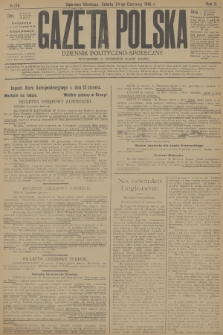 Gazeta Polska : dziennik polityczno-społeczny. R.2, 1916, № 173