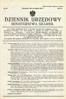 Dziennik Urzędowy Ministerstwa Skarbu. 1929, nr 35