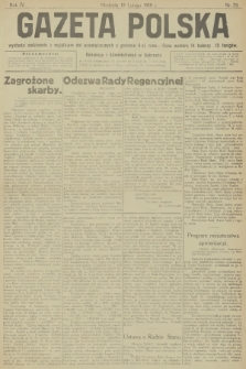 Gazeta Polska. R.4, 1918, nr 33