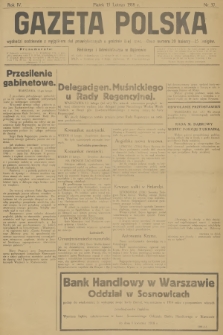 Gazeta Polska. R.4, 1918, nr 37