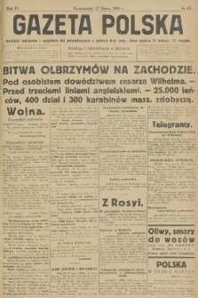 Gazeta Polska. R.4, 1918, nr 69