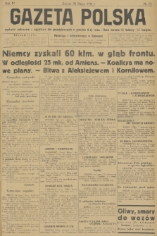 Gazeta Polska. R.4, 1918, nr 73