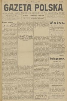 Gazeta Polska. R.4, 1918, nr 179