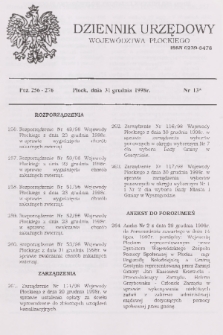 Dziennik Urzędowy Województwa Płockiego. 1998, nr 13