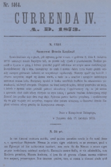 Currenda. 1873, kurenda 4