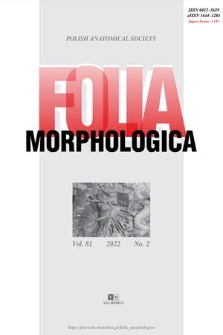 Folia Morphologica. Vol. 81, 2022, no. 2