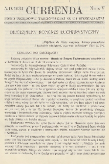 Currenda : pismo urzędowe tarnowskiej kurji diecezjalnej. 1934, kurenda 5
