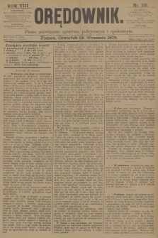 Orędownik : pismo poświęcone sprawom politycznym i spółecznym. R.8, 1878, nr 116