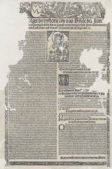 Historia declaratoria, quo pacto imago Virginis Mariae de Hierusalem in Clarum Montem translata fuit proponitur (Trad. Germanica)