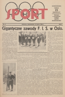 Sport. R.1, 1930, nr 6