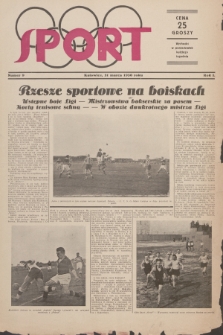 Sport. R.1, 1930, nr 9