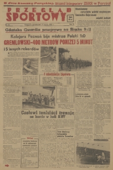 Przegląd Sportowy. R. 7, 1951, nr 22