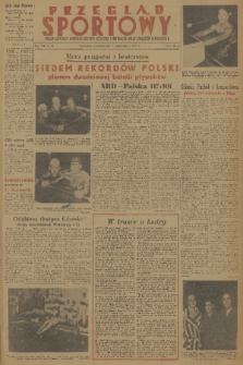 Przegląd Sportowy. R. 7, 1951, nr 85
