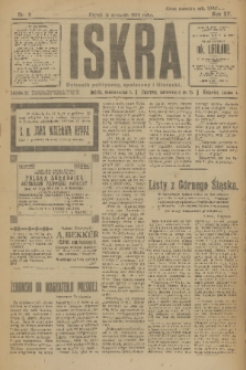 Iskra : dziennik polityczny, społeczny i literacki. R.15 (1924), nr 9
