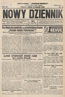 Nowy Dziennik. 1932, nr 16