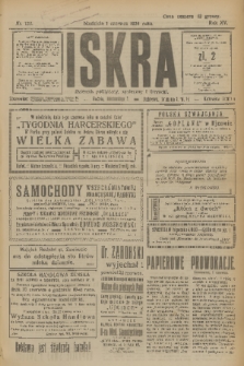 Iskra : dziennik polityczny, społeczny i literacki. R.15 (1924), nr 123