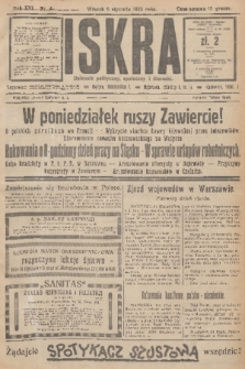 Iskra : dziennik polityczny, społeczny i literacki. R.16 (1925), nr 4