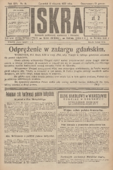 Iskra : dziennik polityczny, społeczny i literacki. R.16 (1925), nr 11