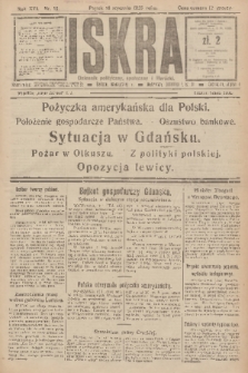 Iskra : dziennik polityczny, społeczny i literacki. R.16 (1925), nr 12