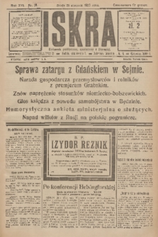 Iskra : dziennik polityczny, społeczny i literacki. R.16 (1925), nr 16