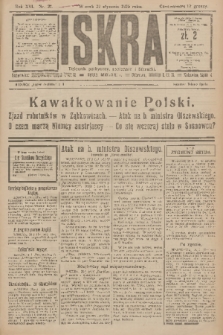Iskra : dziennik polityczny, społeczny i literacki. R.16 (1925), nr 21