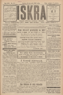 Iskra : dziennik polityczny, społeczny i literacki. R.16 (1925), nr 25