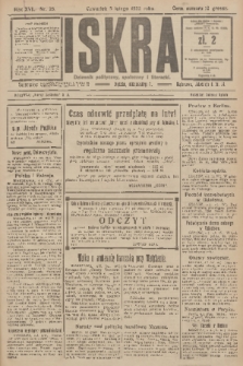 Iskra : dziennik polityczny, społeczny i literacki. R.16 (1925), nr 28
