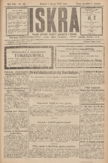 Iskra : dziennik polityczny, społeczny, gospodarczy i literacki. R.16 (1925), nr 30