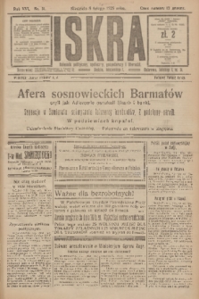 Iskra : dziennik polityczny, społeczny, gospodarczy i literacki. R.16 (1925), nr 31