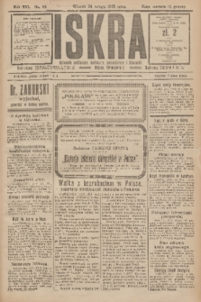 Iskra : dziennik polityczny, społeczny, gospodarczy i literacki. R.16 (1925), nr 44