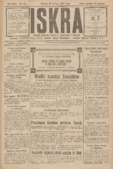 Iskra : dziennik polityczny, społeczny, gospodarczy i literacki. R.16 (1925), nr 47