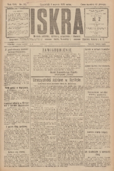 Iskra : dziennik polityczny, społeczny, gospodarczy i literacki. R.16 (1925), nr 52