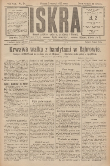 Iskra : dziennik polityczny, społeczny, gospodarczy i literacki. R.16 (1925), nr 54