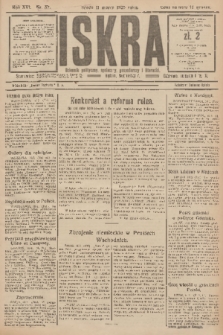 Iskra : dziennik polityczny, społeczny, gospodarczy i literacki. R.16 (1925), nr 57
