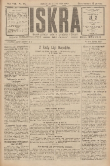 Iskra : dziennik polityczny, społeczny, gospodarczy i literacki. R.16 (1925), nr 60