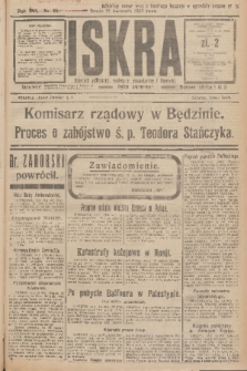 Iskra : dziennik polityczny, społeczny, gospodarczy i literacki. R.16 (1925), nr 85