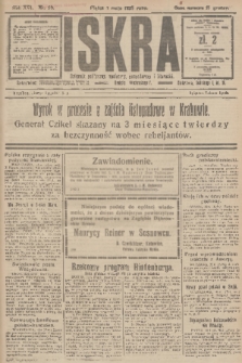 Iskra : dziennik polityczny, społeczny, gospodarczy i literacki. R.16 (1925), nr 99