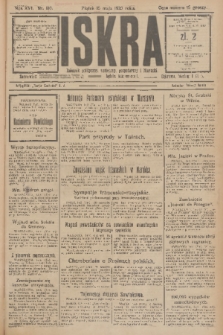Iskra : dziennik polityczny, społeczny, gospodarczy i literacki. R.16 (1925), nr 110