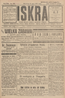 Iskra : dziennik polityczny, społeczny, gospodarczy i literacki. R.16 (1925), nr 123