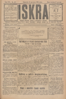 Iskra : dziennik polityczny, społeczny, gospodarczy i literacki. R.16 (1925), nr 131
