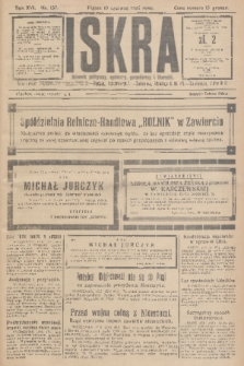 Iskra : dziennik polityczny, społeczny, gospodarczy i literacki. R.16 (1925), nr 137