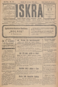 Iskra : dziennik polityczny, społeczny, gospodarczy i literacki. R.16 (1925), nr 138