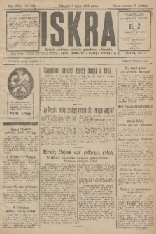 Iskra : dziennik polityczny, społeczny, gospodarczy i literacki. R.16 (1925), nr 151