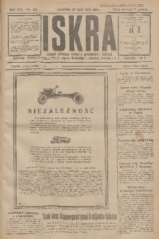 Iskra : dziennik polityczny, społeczny, gospodarczy i literacki. R.16 (1925), nr 168
