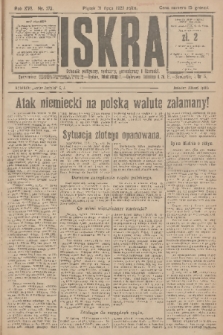 Iskra : dziennik polityczny, społeczny, gospodarczy i literacki. R.16 (1925), nr 172