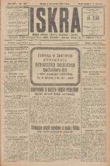 Iskra : dziennik polityczny, społeczny, gospodarczy i literacki. R.16 (1925), nr 199