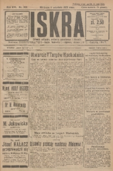 Iskra : dziennik polityczny, społeczny, gospodarczy i literacki. R.16 (1925), nr 203