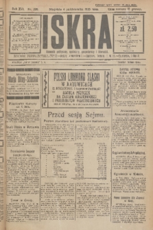 Iskra : dziennik polityczny, społeczny, gospodarczy i literacki. R.16 (1925), nr 226