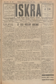 Iskra : dziennik polityczny, społeczny, gospodarczy i literacki. R.16 (1925), nr 231