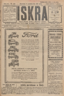 Iskra : dziennik polityczny, społeczny, gospodarczy i literacki. R.16 (1925), nr 232